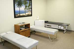 Our state-of-the-art therapy room.